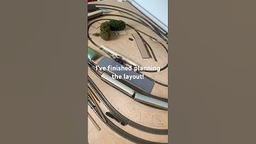 Layout planning is done #model #train #modeltrains