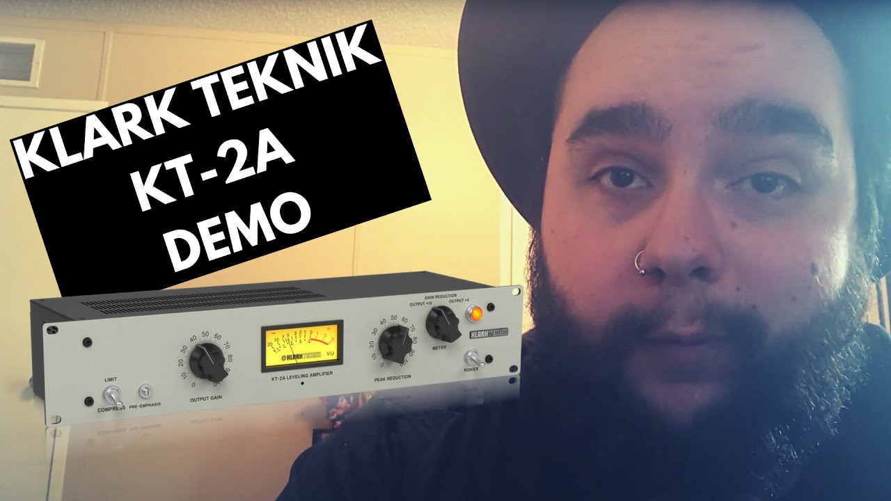 Klark Teknik KTA Demo And Sound Examples: Vocals, Acoustic, Bass, Piano,  Busses