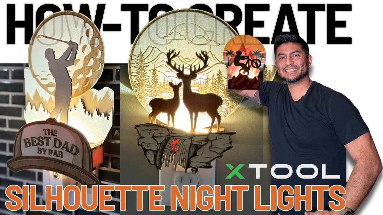 Silhouette Night Light DIY