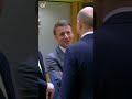 Viktor orbn emanuel macron and olaf scholz at the eu summit in brussels