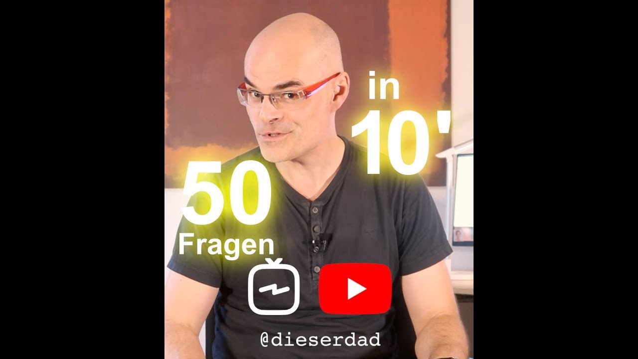 50 Fragen in 10 min. plus Mini-Challenge | dieserdad #10 - YouTube