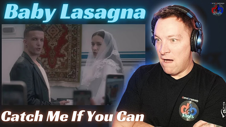 THEY GOT ME!  Baby Lasagna - Catch Me If You Can 🇭🇷 REACTION