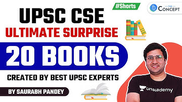 UPSC CSE Ultimate Surprise 20 Books | Created by Best UPSC Experts | Offer Valid till 14th April