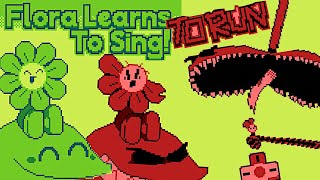 Flora Learns To Sing to run In A Gameboy Style Horror Game & We Go To Space screenshot 1