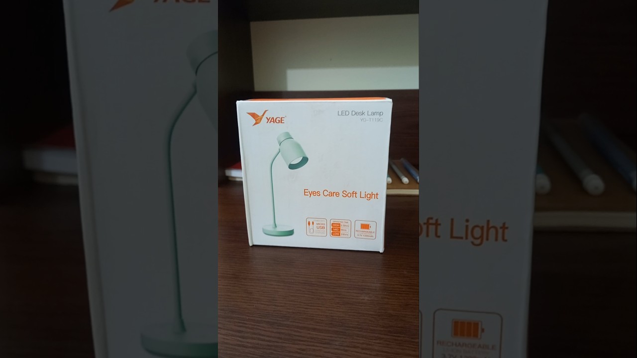 YAGE Eyes Care Soft Light Table Lamp