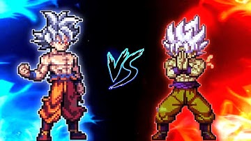 Goku MUI (BOG) OP VS Goku MUIx10 OP in Jump Force Mugen