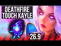 KAYLE vs RENEKTON (TOP) | Deathfire Touch, 8k gold comeback, 45K damage | EUW Master | 26.9