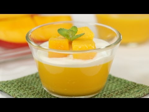 Mango Pudding Recipe | Cooking with Dog