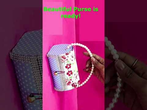 How to Transform a Plastic Bottle into a DIY Purse #shorts #short