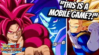 DBZ Fan REACTS to SSJ4 Goku & SSJ3 Vegeta Super Attack Animations in Dokkan Battle 11th Anniversary!
