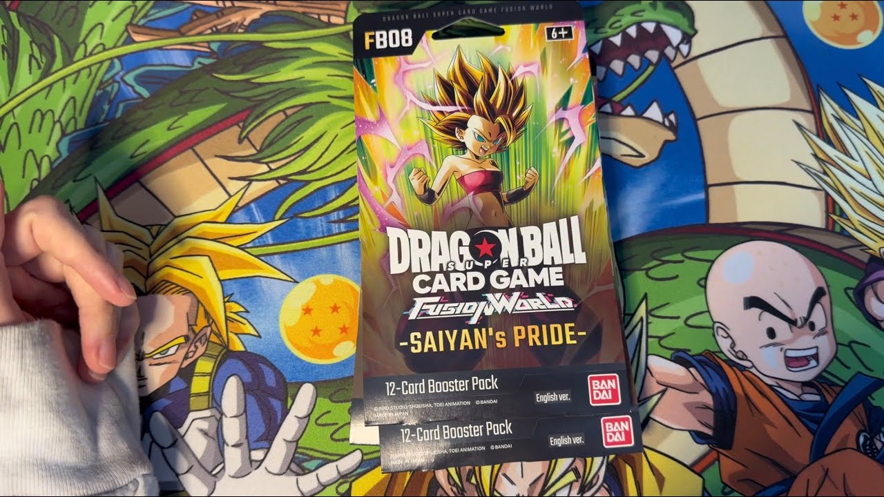 Opening Blister Packs of Saiyan's Pride | Dragon Ball Super Card Game  Fusion World