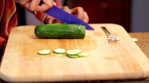 How to Cut Cucumbers for Salad