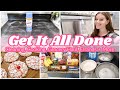 GET IT ALL DONE | CLEANING, COOKING, GROCERY HAUL, & MORE | Rach Plus Five