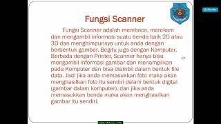 Pengenalan Tentang Scanner