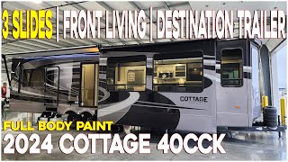 Luxury Destination Trailer 2024 Cottage 40CCK by Forestriver RVs at Couchs RV Nation a RV Wholesaler by AllaboutRVs 908 views 5 days ago 6 minutes, 40 seconds