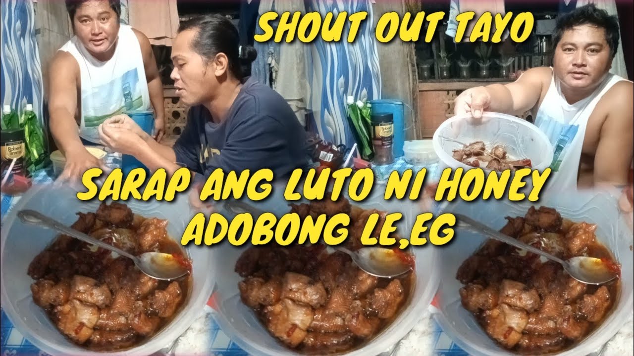 SARAP ANG LUTO NI HONEY, ADOBONG LE,EG | FAVORITE RECIPE NIYA ANG MANOK, 