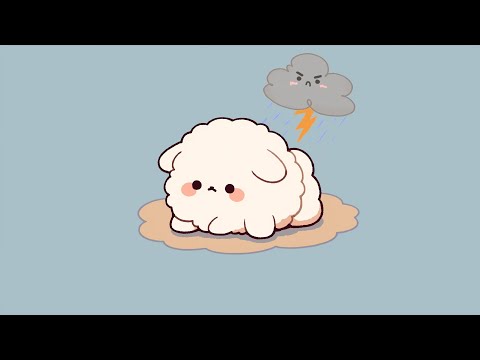 Stop overthinking ⛈️ lofi hip hop『Cute lofi 』 ⛈️ chill lofi songs to make your day better