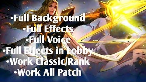 Lancelot Hero Skin Script|No Password|Direct to Mediafire|Chadee ML