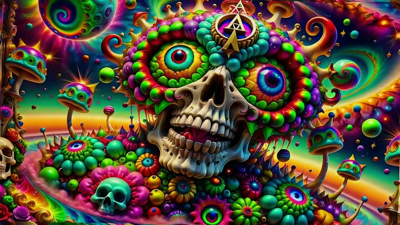 AI Manifest: Visuals of Fractals and Kaleidoscopic Masterpieces [4K UHD 60 FPS] 4/20 Celebration!