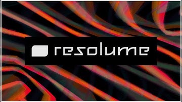 [Resolume Generative Tutorial] 01 - Neon Lines