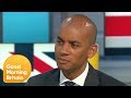 Change UK's Chuka Umunna Insists He Has No Regrets Setting Up the Party | Good Morning Britain