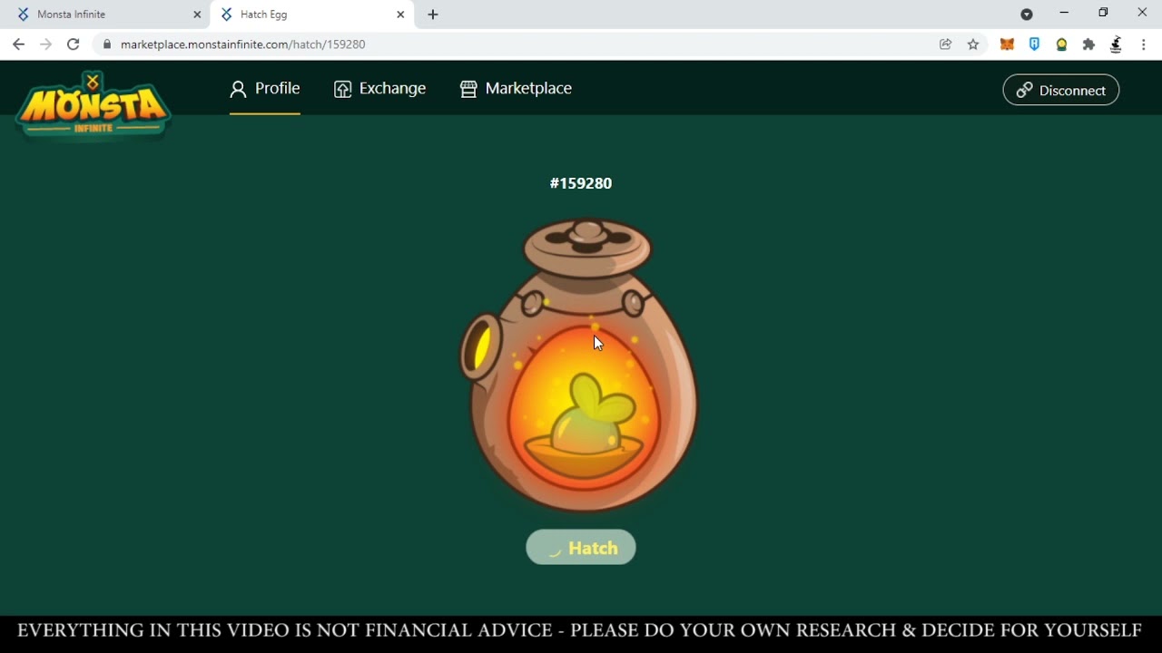 Monsta Infinite Hatching Eggs For 100 SCHOLARSHIPS! Cloning Costs and Cloning Information