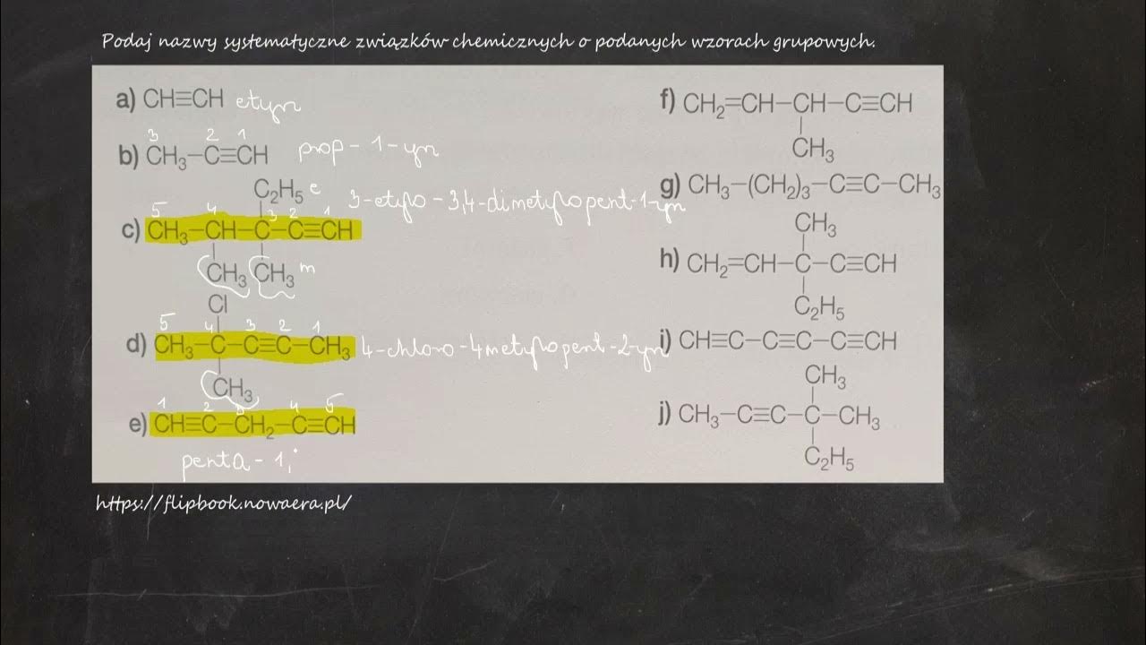 Ustal Nazwy Systematyczne Związków Chemicznych O Podanych Wzorach 1284. Podaj nazwy systematyczne związków chemicznych o podanych wzorach