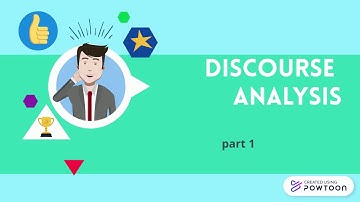 Discourse analysis: part 1