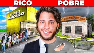 Super Mercado de POBRE vs SUPER MERCADO De RICO!! (Supermarkert Simulator) screenshot 4
