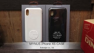 &design:MYNUS iPhone XS CASE の製品紹介