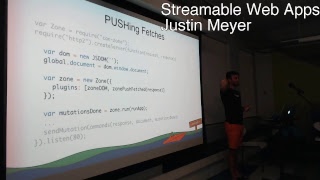 Chicago Javascript Meetup September: Streams + Show & Tell and Lightning talk