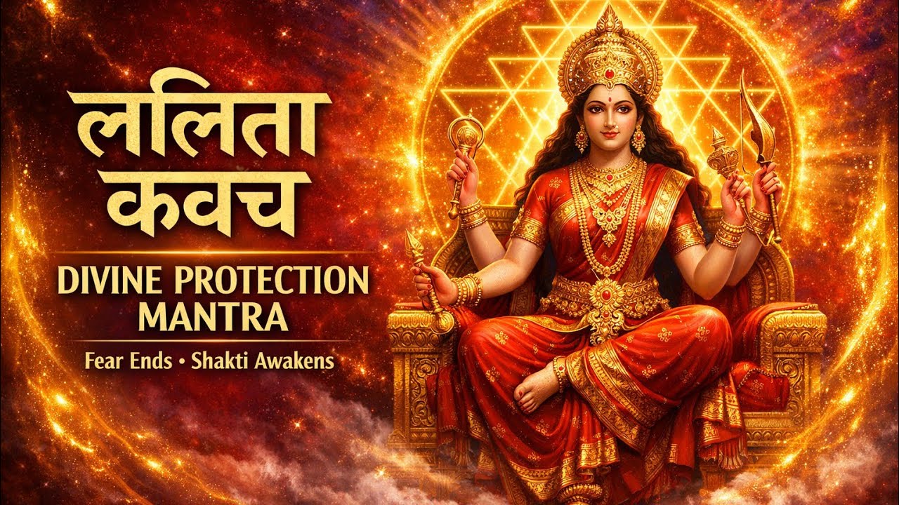 ललिता कवच पाठ | Goddess Lalita Protection Mantra | Remove Fear & Negativity”