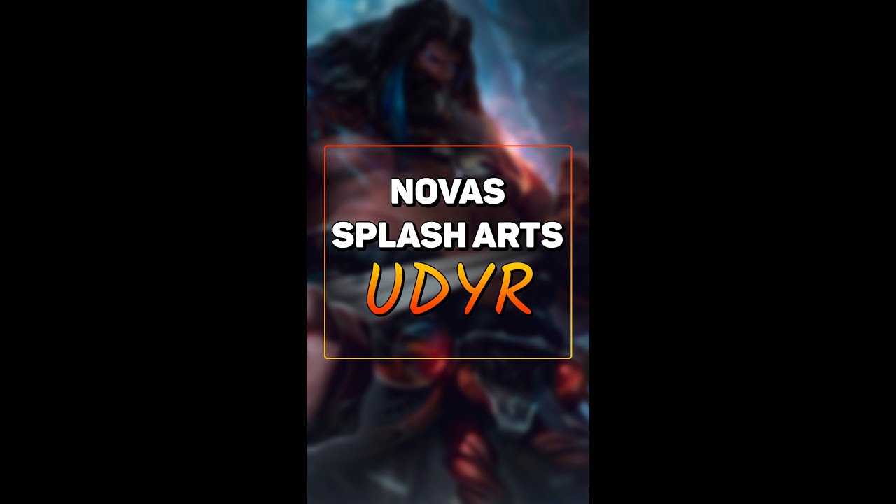 NOVAS SPLASH ARTS DO UDYR REWORK I LEAGUE OF LEGENDS 