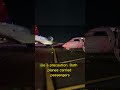 Two packed passenger planes smash into each other ripping off a jet’s wing at New York airport #usa