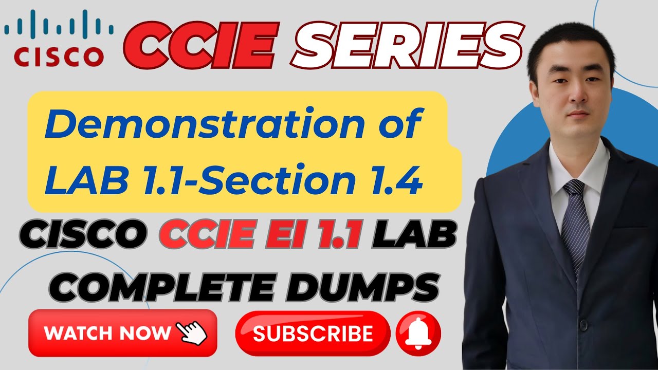 CCIE LAB Series – Ep.4 | EIGRP Configuration on Branch3 - YouTube