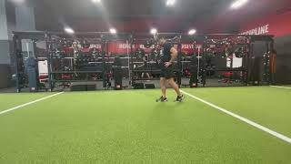 Heel to toe/explosion walk