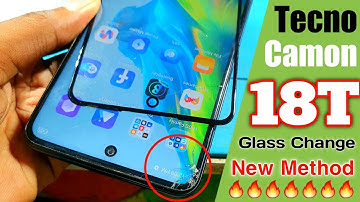 Tecno Camon 18T Glass Replacement
