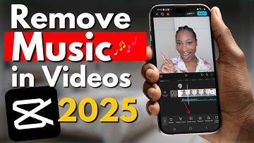 How to Remove Background Music in CapCut 2025.