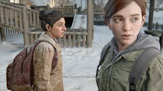 Missable Ellie and Dina Dialogue
