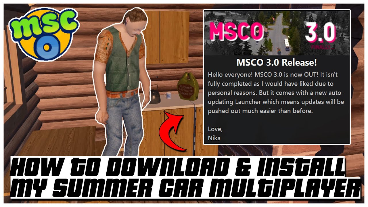 My Summer Car Online with a Friend making Satsuma #msco #msc #mysummer