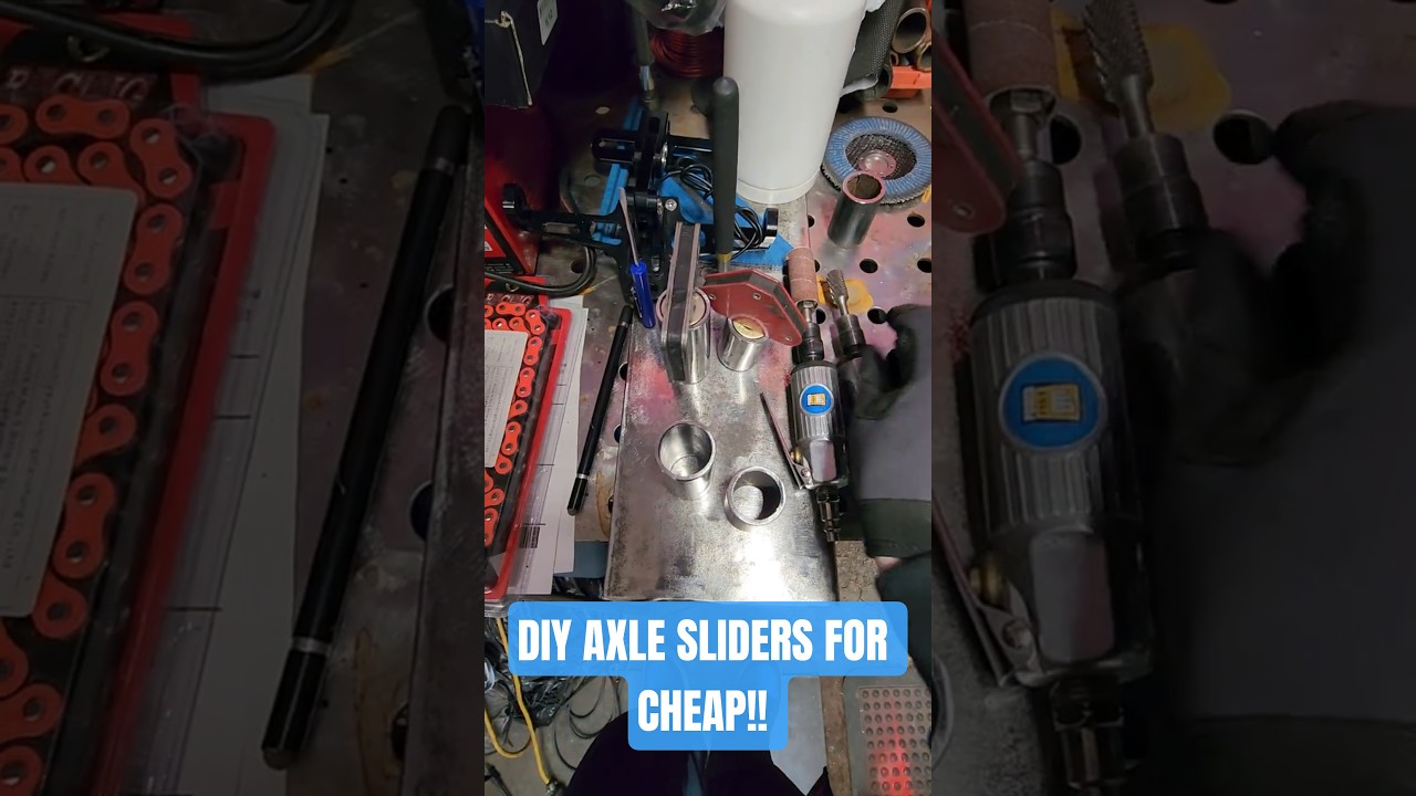 How to make your own axle sliders for CHEAP! 