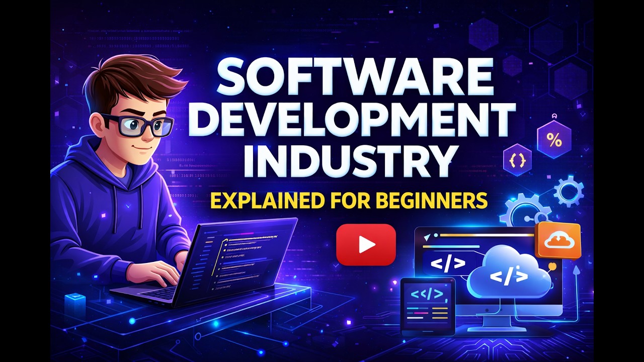 Software Development Industry Explained for Beginners - YouTube