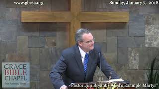 God's Example Martyr (Acts 7:54-60, 8:1)