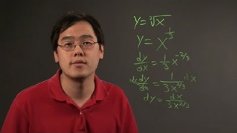 How to Use a Differential to Approximate a Cubed Root : Math Variables & More
