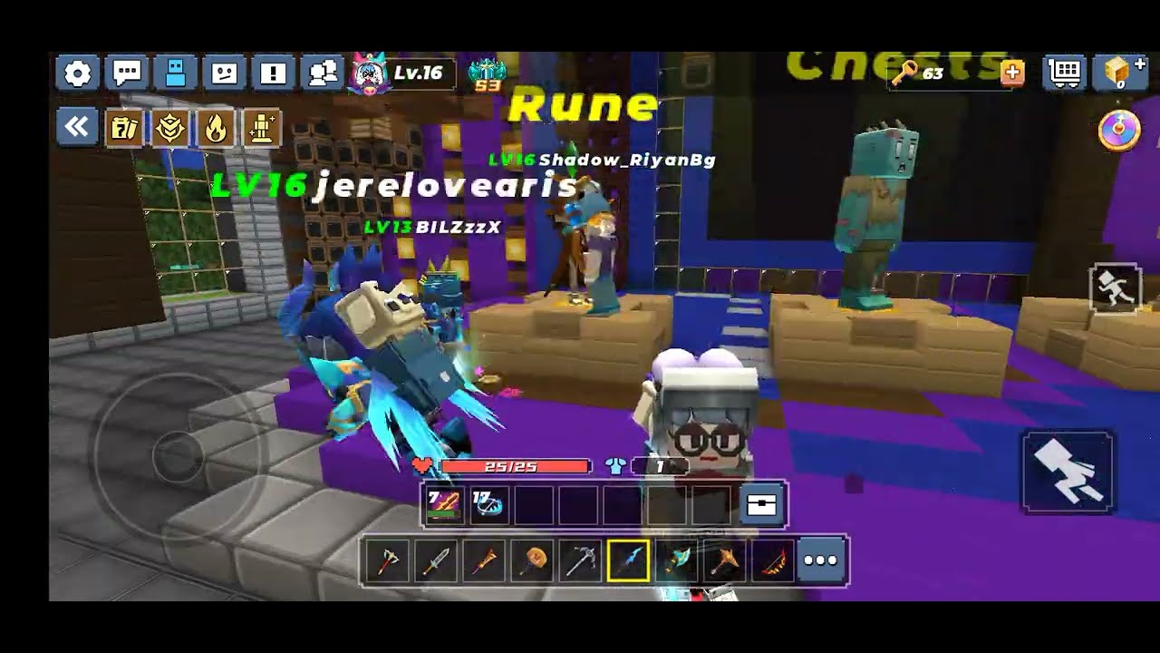 Rune me in Bed Wars (Blockman Go) - YouTube