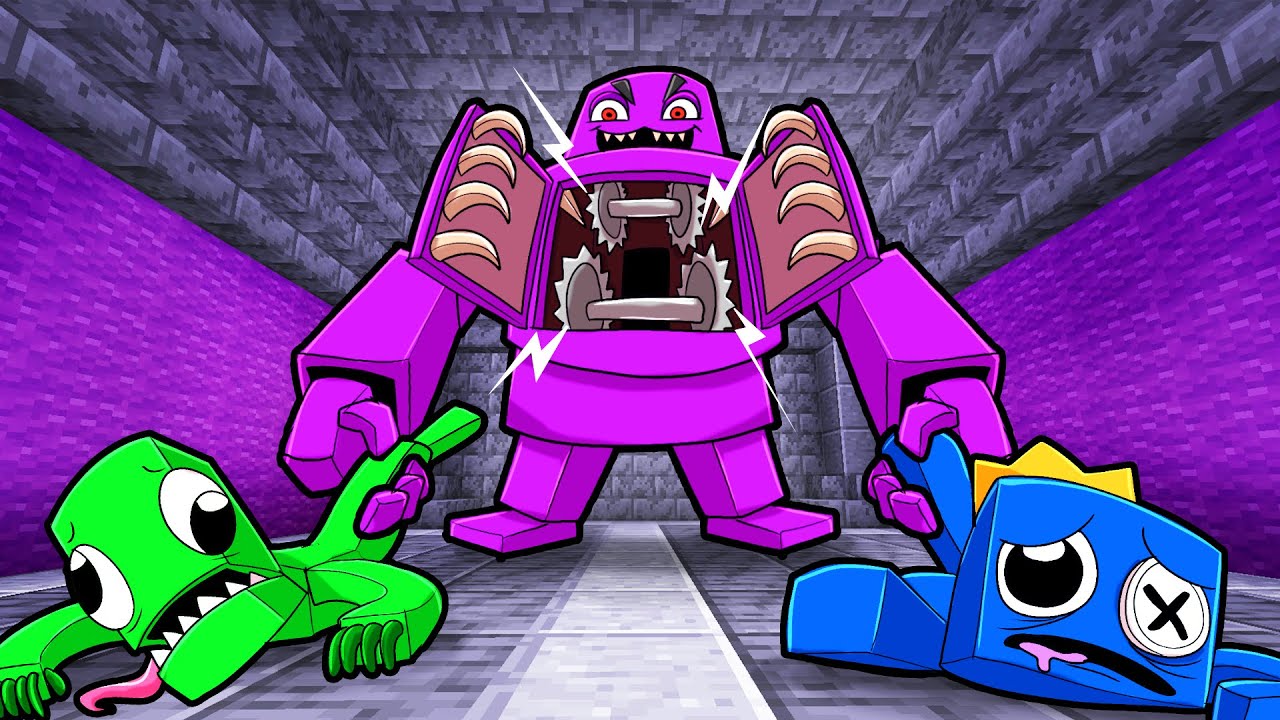 ¡¿LOS RAINBOW FRIENDS ESTAN ATRAPADOS EN EL LABERINTOGRIMACE?!