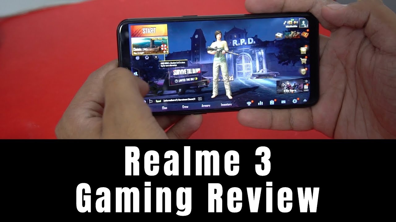 Realme 3 Gaming Review, PUBG Mobile and Asphalt 9 Gaming Performance Test,  Battery, Heating Test - 