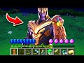 How to play THANOS DADDY in Minecraft! DON'T watch at Infinity Gauntlet! NOOB vs PRO challenge