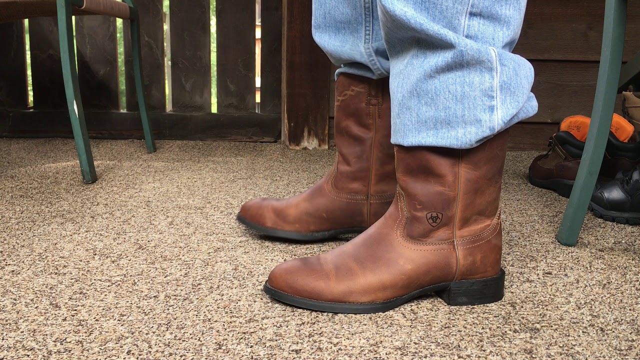 ariat mens heritage roper