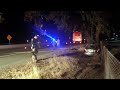 Fatal Vehicle Accident with Fire, Elk Grove, May 29, 2015